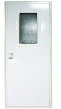 Lippert Components – V000042629 24″ X 68″ RH Square Entry Door, Polar White