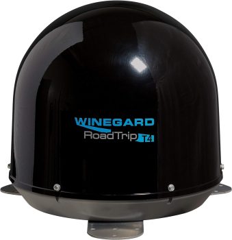 Winegard RT2035T RoadTrip T4 In-Motion RV Satellite Dish (DISH, DIRECTV, BellTV) – Fully Automatic RV Satellite