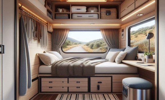 Maximizing Space Efficiency: Under-Bed Storage Solutions for RVs and Mobile Homes