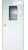 Lippert Components – V000042629 24″ X 68″ RH Square Entry Door, Polar White