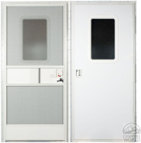 AP Products 015-217717 RV Square Entrance Door – 26″ x 72″, Polar White