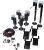Lippert Ground Control 3.0 6-Point Automatic 5th Wheel RV Leveling System with 15,500-lb. Total Lift Capacity, Wireless Remote, Hall Effect Technology, Auto-Hitch Memory – 675817